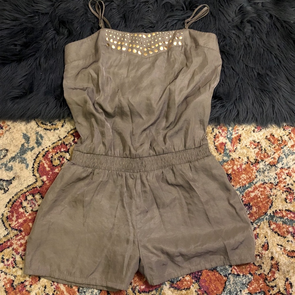 Green Lauren Conrad Romper
